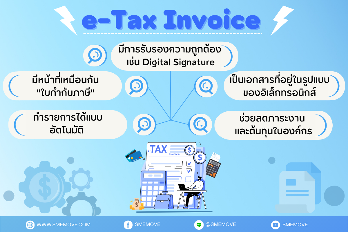 ทำความรู้จัก e-Tax Invoice หรือใบกำกับภาษีอิเล็กทรอนิกส์
