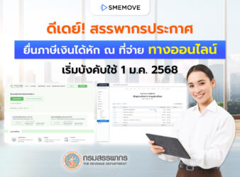 สรรพากรประกาศ นำส่งข้อมูลการหักภาษี ณ ที่จ่าย 1 ม.ค. 68