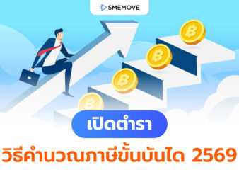 เปิดตำรา วิธีคำนวณภาษีแบบขั้นบันได ก่อนยื่นภาษีปี 2569