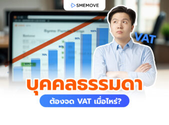 รู้หรือไม่? บุคคลธรรมดา ต้องจด VAT หรือภาษีมูลค่าเพิ่มเมื่อไหร่?